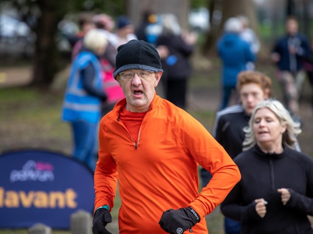Competitors in Saturday morning's Havant parkrun at Staunton Country Park. Picture: Alex Shute