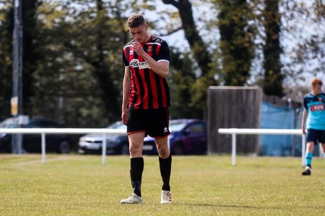Fleetlands striker Kelvin Robinson. Picture: Tom Phillips