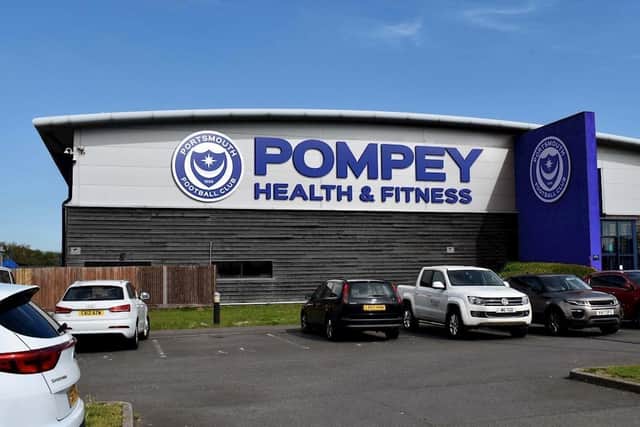 Pompey bought the Roko site in June 2021 and rebranded it - but deny they are looking to build housing on a section of their land. Picture: Portsmouth FC