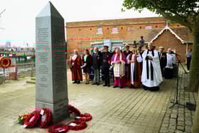 A new memorial to those who served on HMS Royal Oak was unveiled on October 6, with a remembrance service being held on the 85th anniversary of when the battleship was sunk.