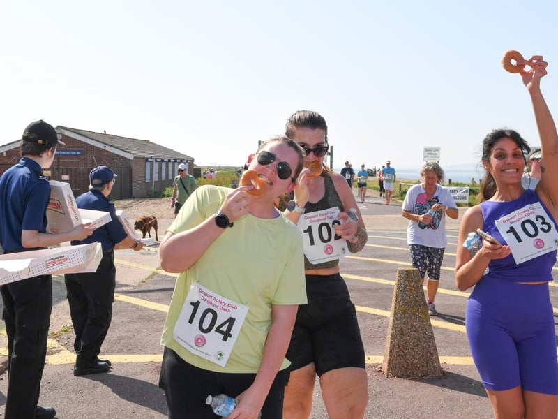 The Doughnut Dash organised by the Gosport Rotary Club
Credit: Paul Jacobs/pictureexclusive.com