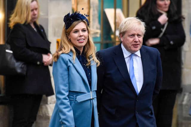 Boris Johnson, Prime Minister, in intensive care with COVID 19 symptoms, whilst fiance Carrie Symonds self-isolates at home.  Photo taken 9 March 2020.  Credit: Stephen Chung / Alamy Live News.