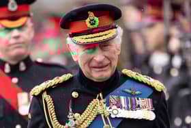 Britain's King Charles III  (Photo by Dan Kitwood / POOL / AFP) (Photo by DAN KITWOOD/POOL/AFP via Getty Images)
