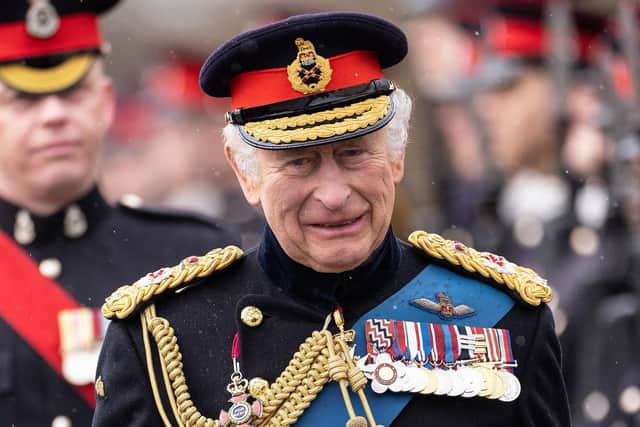 Britain's King Charles III  (Photo by Dan Kitwood / POOL / AFP) (Photo by DAN KITWOOD/POOL/AFP via Getty Images)