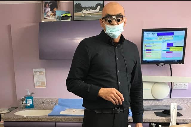 Havant dentist Amir Moughadam, 56.