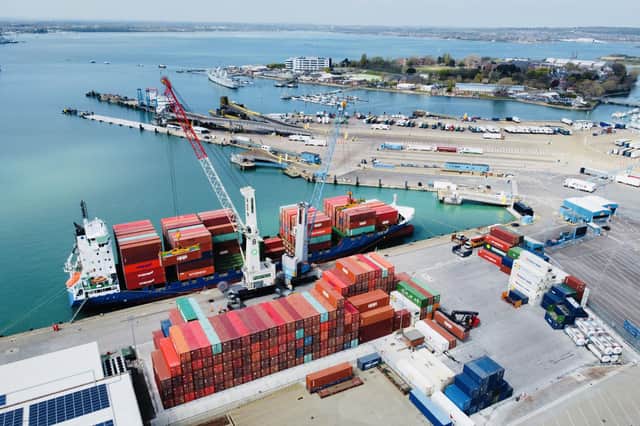 Portico is based at Portsmouth International Port
