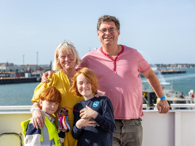 Portsmouth International Port community day 2023.
Pictured - The Pawling/Pook Family
Photos by Alex Shute