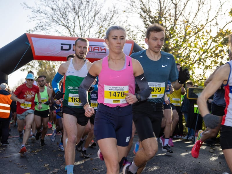 Thousands arrived in Gosport on Sunday morning for the Gosport Half Marathon, complete with childrens fun runs.
Pictured - General Action from the Half Marathon
Photos by Alex Shute