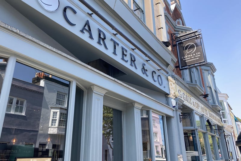 Carter & Co, Southsea, serves high quality food with dishes inspired by British, Italian and French cuisine.It has a 4.5 rating on TripAdvisor from 125 reviews.