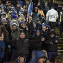 Pompey fans remained in good spirits despite the Blues' Cup exit.