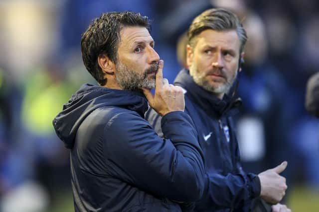 Pompey boss Danny Cowley Picture: Robin Jones