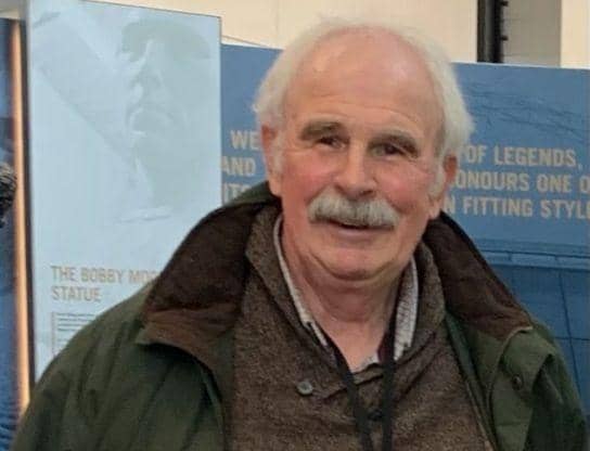 Les Ward MBE, chairman of the IAWPC