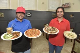 Restaurant 27 in Burgoyne Road, Southsea, has reopened under new ownership which is now serving Italian food. 

Pictured is: (l-r) Waitress Preethi Venkadachalam and owner Tharaka Madanlal.

Picture: Sarah Standing (031224-6972)