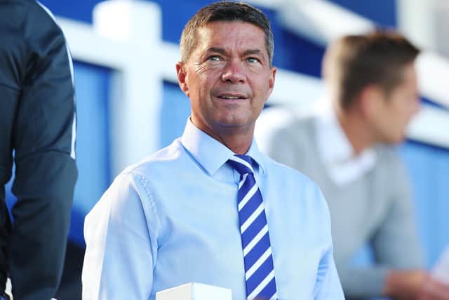 Pompey chief executive Mark Catlin. Picture: Joe Pepler
