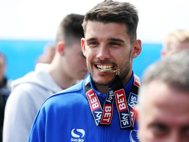 Gareth Evans admits Pompey were the happiest days of his playing days - now he's featuring at non-league Radcliffe. Picture: Joe Pepler