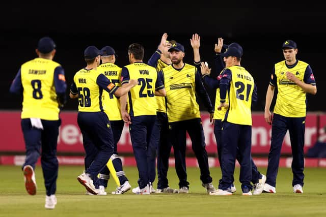 Hampshire Hawks celebrate win
