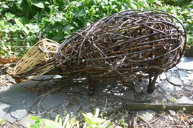 Emsworth Artists are hosting a Spring virtual exhibition. Pictured: A badger created by Linda Mills