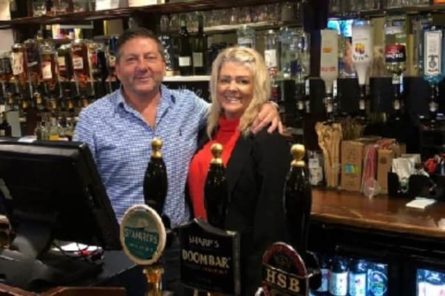 Gary and Sue have become the new landlords of the Olive Leaf on Hayling Island.