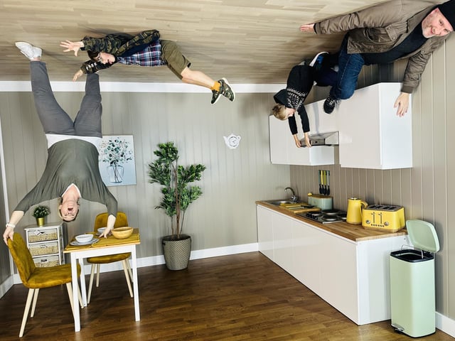 Clarence Pier Amusements are opening up a brand new attraction - the upside down house.