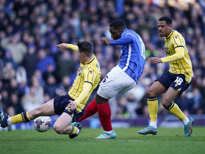 Substitute Christian Saydee puts Pompey 2-1 up on 67 minutes