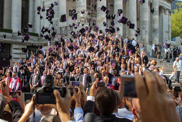 The University of Portsmouth has revealed plans for live graduation events to take place this summer.

Picture: Melanie Leininger (142225-18)