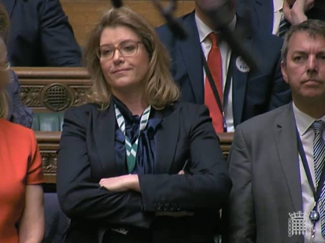 Penny Mordaunt during Prime Minister's Questions in the House of Commons, London. Picture date: Wednesday July 20, 2022. House of Commons/PA Wire