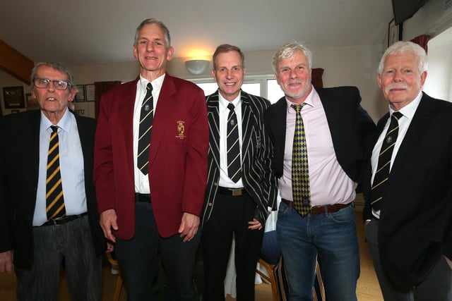 From left - Keith Harrington, Adrian Evans, Colin Richardson, Bernie Mallinder and Dave Knight. Picture: Chris Moorhouse