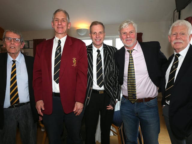 From left - Keith Harrington, Adrian Evans, Colin Richardson, Bernie Mallinder and Dave Knight. Picture: Chris Moorhouse