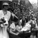 Coronation street party in Highfield Street, Landport on May 12, 1937.