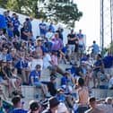 Around 600 Pompey fans made the trip to the Estadio Jose Burgos de Quintana in Malaga to cheer the Blues on against Europa FC last summer.   Picture: @Pompey