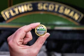 The Royal Mint Flying Scotsman collectable £2 coin 