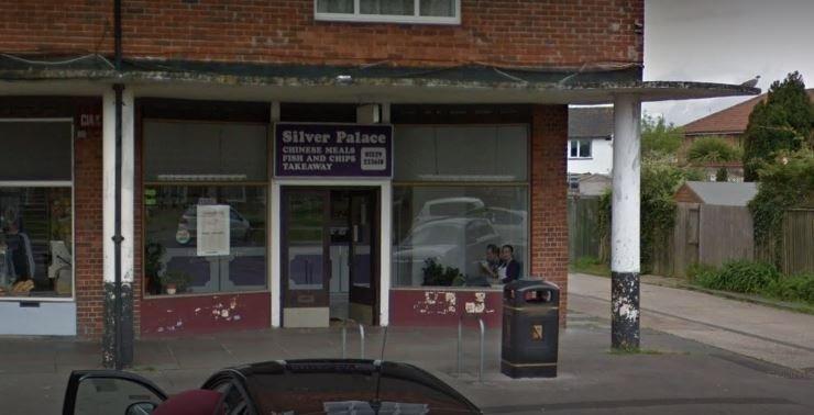 Silver Palace, a takeaway at 130 Beauchamp Avenue, Gosport was given the score of four after assessment on April 19, the Food Standards Agency's website shows.