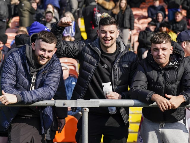 Pompey fans have just four more road trips to make this season