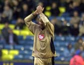 Paul Merson receives his Millwall standing ovation.
PICTURE;STEVE REID(031028-180)