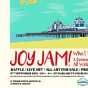 The Joy Jam Art Exhibition is taking place at the weekend