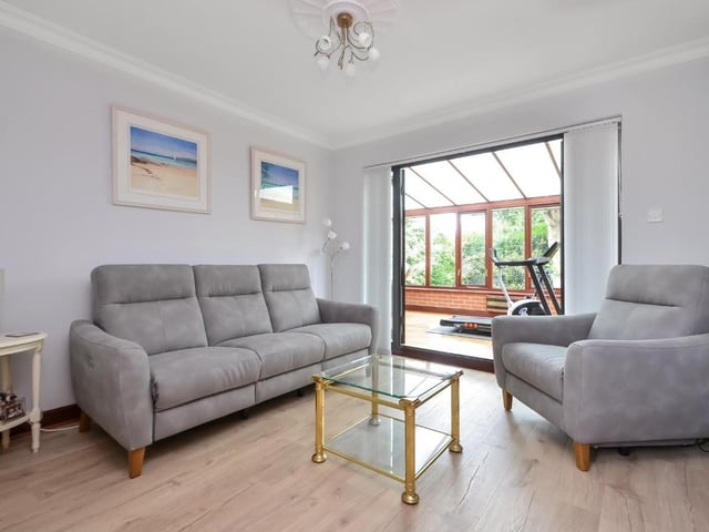 This five bedroom detached house is on sale at a guide price of £895,000. it is listed by Fine and Country.