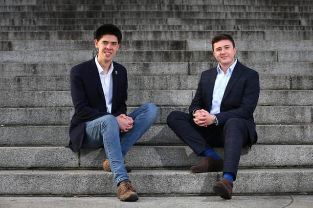 Ben Dowling and Hayden Taylor, founders of Unloc. 
Picture: Chris Moorhouse (jpns 171221-21)