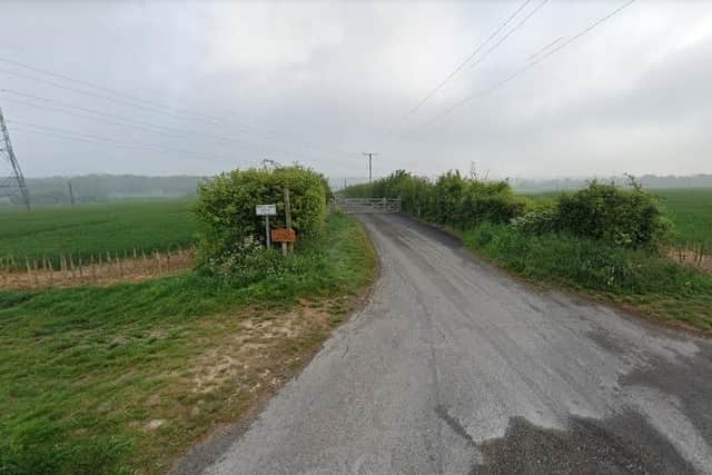 The fire took place at North Farm, on the outskirts of Clanfield, this afternoon (July 18)..Picture: Google Street View.
