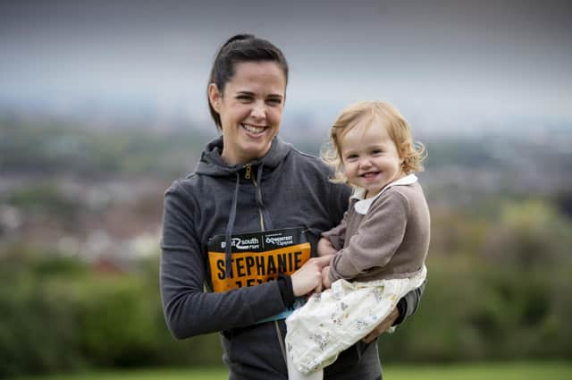 Stephanie Losh with her daughter Annabelle. Picture: Pete Langdown
