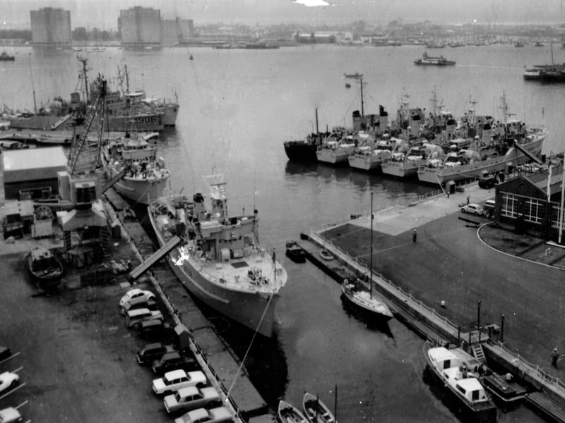 The minesweepers at HMS Vernon
