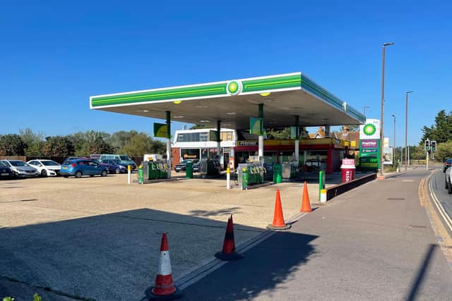 BP petrol station in Eastern Road.. Picture: Marcin Jedrysiak