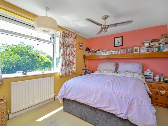 One of the bedrooms