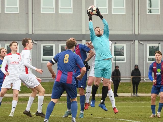 US Portsmouth goalkeeper Owen Craig. Picture: Keith Woodland