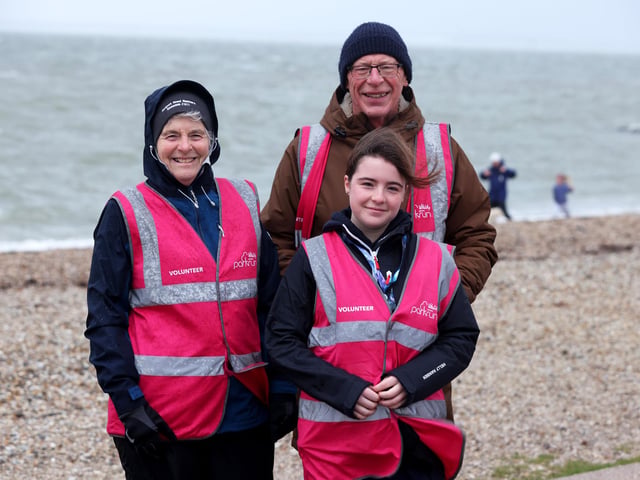 Sue Barker, Nigel Feast and Nancy Matthews. Picture by Sam Stephenson