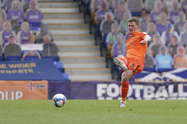 Paul Downing was pinpointed as Pompey's man of the match against AFC Wimbledon by Danny Cowley. Picture: Jason Brown/ProSportsImages
