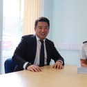 Alan Mak MP with new Eastern Area Commander Chief Superintendent Clare Jenkins