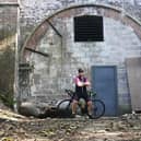 Mark Kellett prepares for his 300 mile cycle. Picture: Martyn Baldock