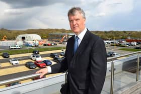 Councillor Sean Woodward, the leader of Fareham Borough Council,