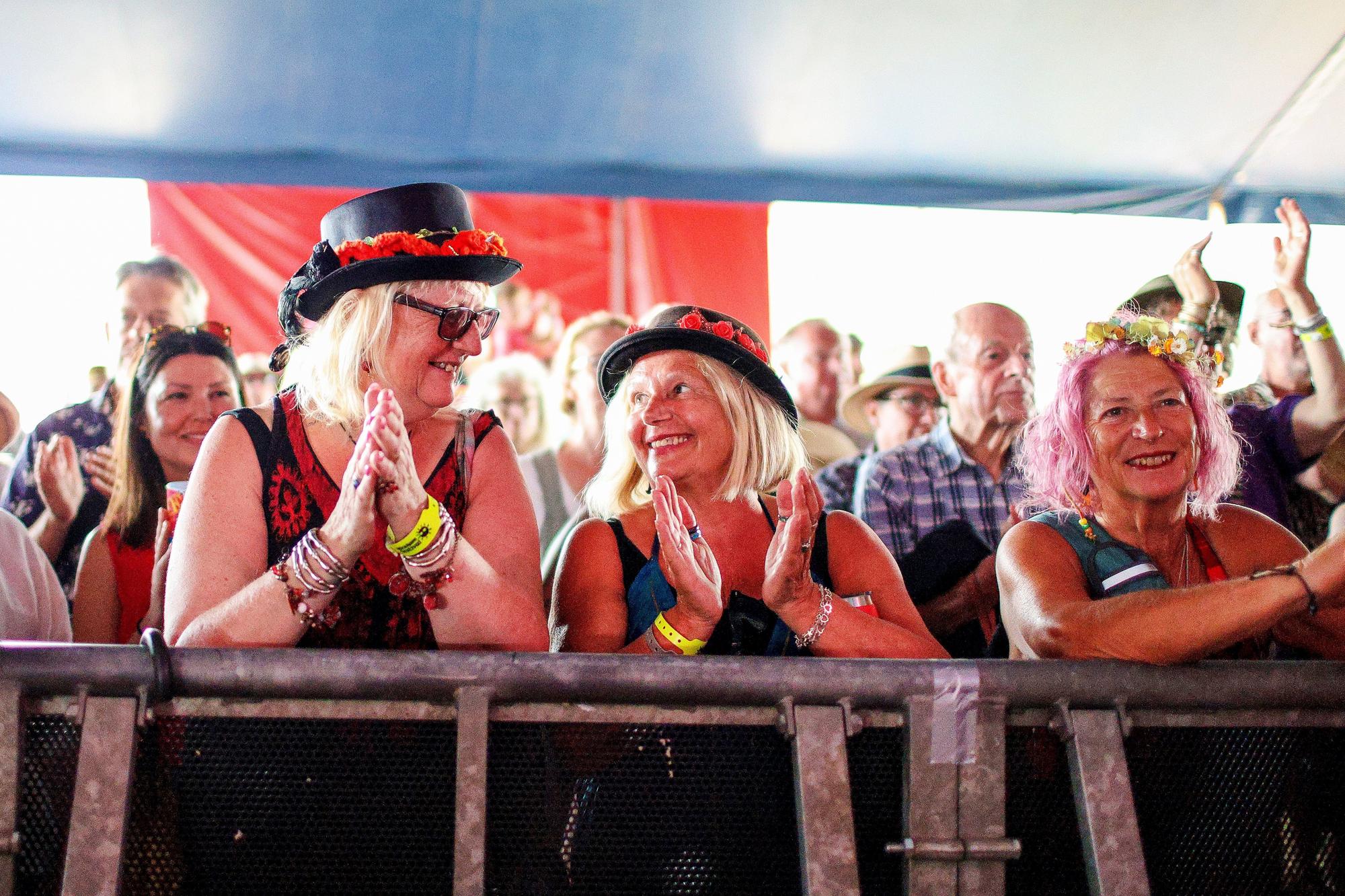 Pictures show crowds enjoying family friendly Wickham Festival