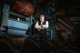 Richard Newman near one of the brick making machines at Bursledon Brickworks

Picture: Habibur Rahman